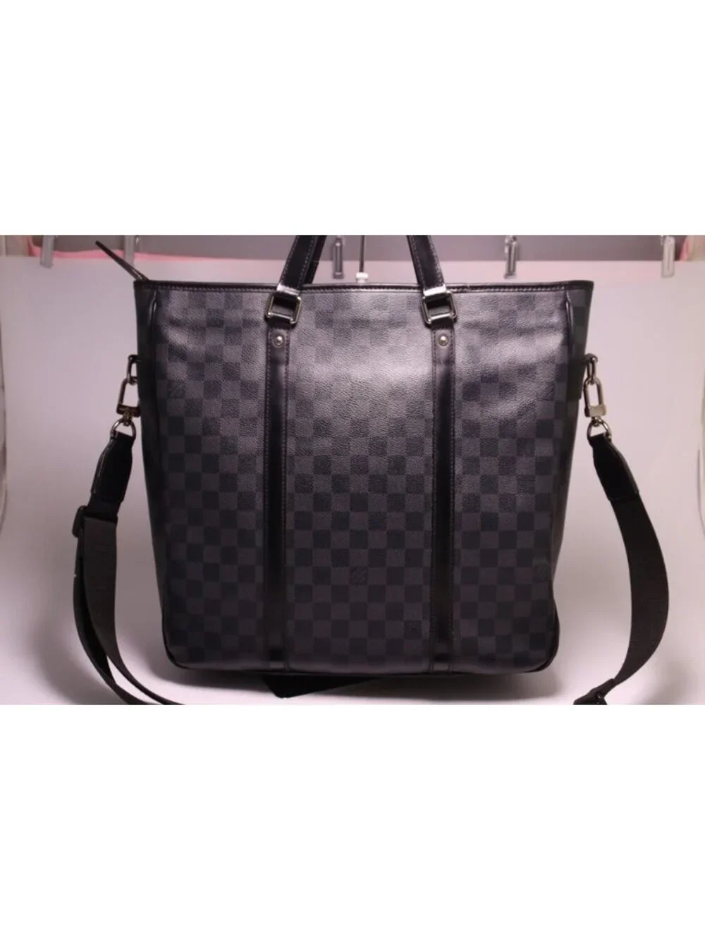Louis Vuitton Tadao Damier Graphite Tote